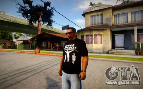 T-shirt Street Workout para GTA San Andreas