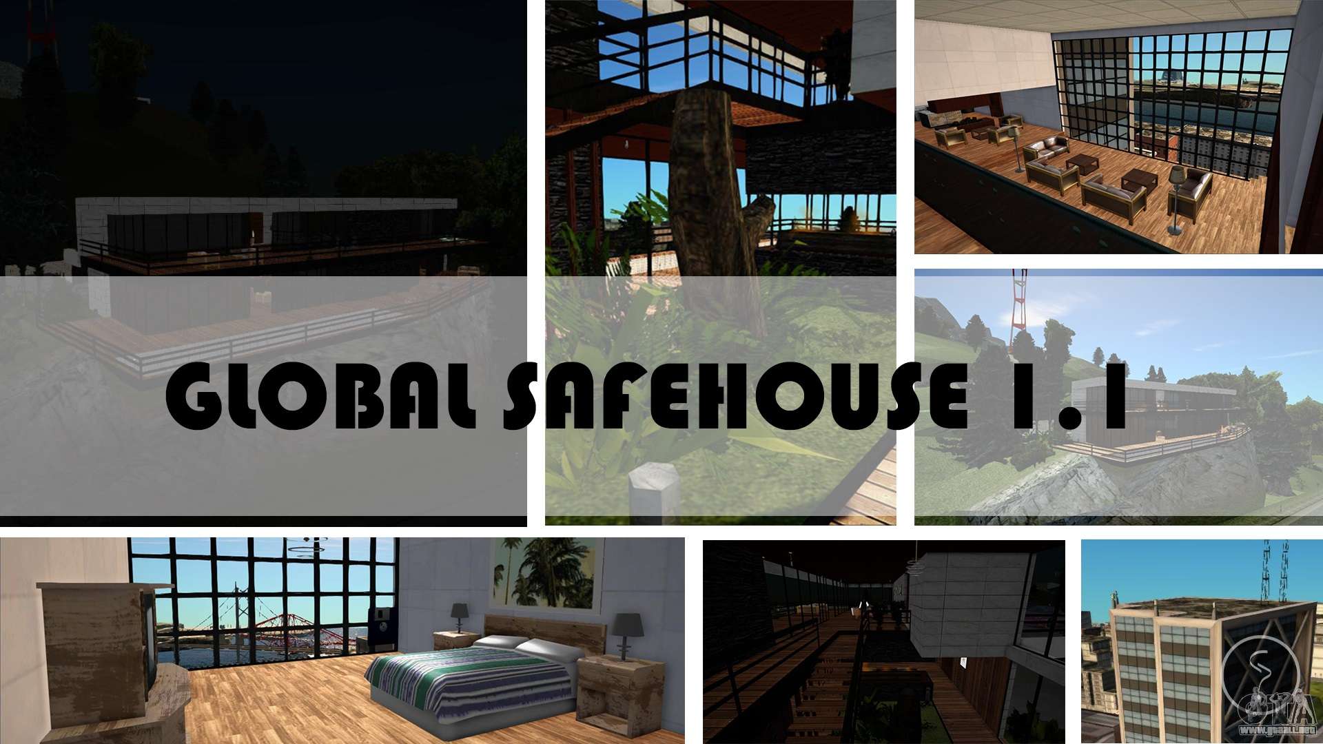 Casas de seguridad globales mod  para GTA San Andreas