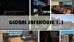 Casas de seguridad globales mod 1.1 para GTA San Andreas