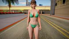 DOAXVV Hitomi Normal Bikini para GTA San Andreas