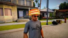 Burger Shot Employee Hat para GTA San Andreas