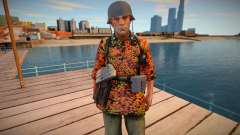 Waffen SS Soldat Camouflage para GTA San Andreas