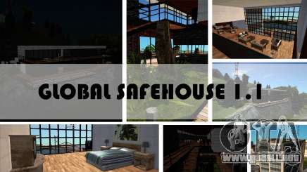 Casas de seguridad globales mod 1.1 para GTA San Andreas
