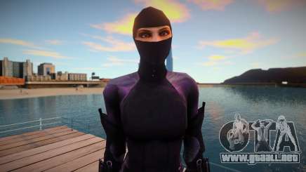 Mujer Ninja para GTA San Andreas