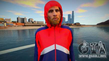 Lionel Messi in hood para GTA San Andreas