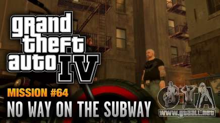 No Way on the Subway Overhaul para GTA 4