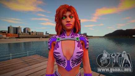 Starfire from Injustice 2 para GTA San Andreas