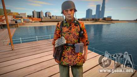 Waffen SS Soldat Camouflage para GTA San Andreas