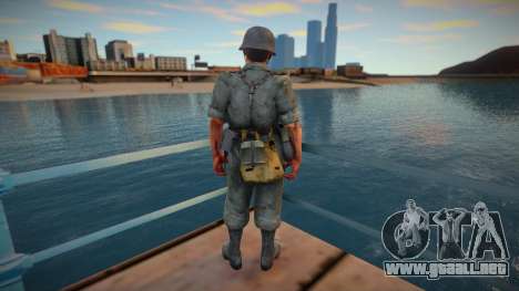 German Ostfront Soldier para GTA San Andreas