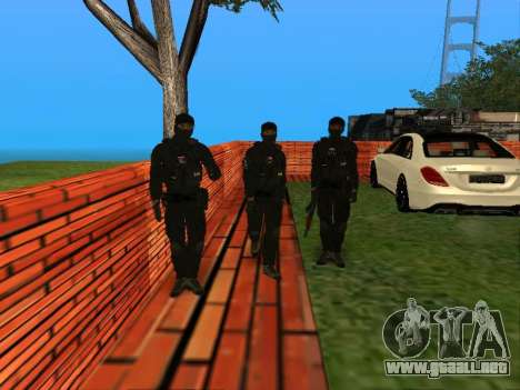Fuerzas especiales de la piel para GTA San Andreas