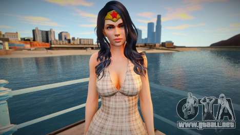 DC Wonder Woman Gust Mashup Swimwear para GTA San Andreas