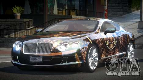 Bentley Continental PSI-R S4 para GTA 4