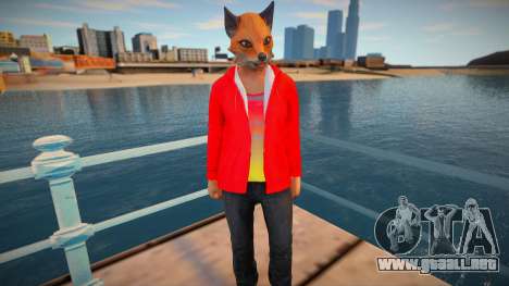Man fox from GTA Online para GTA San Andreas