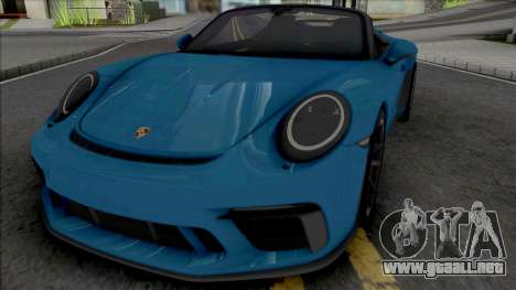 Porsche 911 Speedster 2020 [HQ] para GTA San Andreas