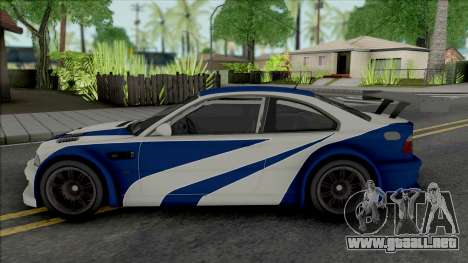 BMW M3 GTR [HQ] para GTA San Andreas