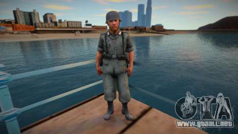 German Ostfront Soldier para GTA San Andreas