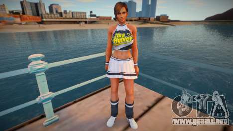 Lisa sports skirt para GTA San Andreas