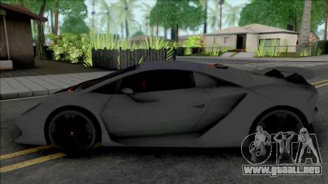Lamborghini Sesto Elemento Carbon (SA Lights) para GTA San Andreas