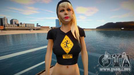 Postal Babe para GTA San Andreas