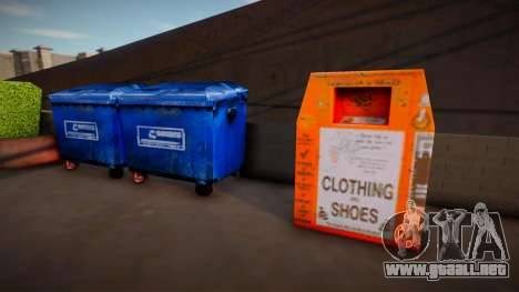 HQ Improved Dumpsters para GTA San Andreas