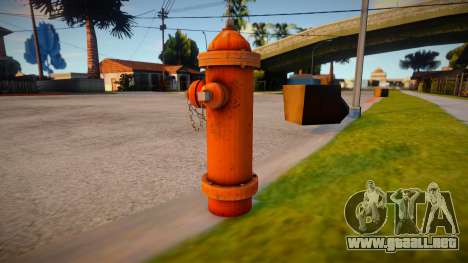 HQ Hydrant para GTA San Andreas
