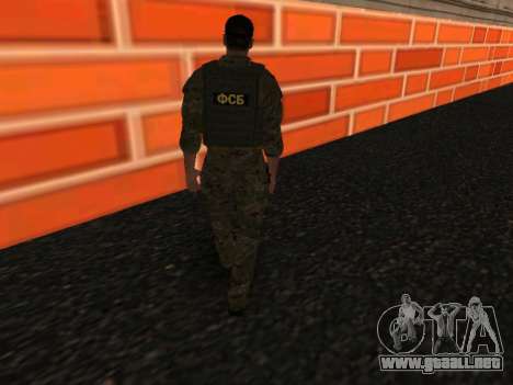 Oficial del FSB CSN AntiterrOR para GTA San Andreas