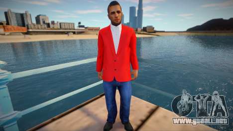 Cool dude red jacket para GTA San Andreas