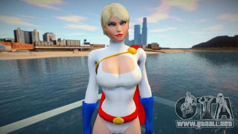 Power Girl para GTA San Andreas