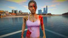Chica - zombies del juego Resident Evil para GTA San Andreas