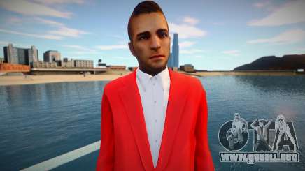 Cool dude red jacket para GTA San Andreas