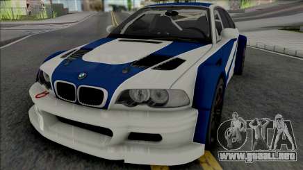 BMW M3 GTR [HQ] para GTA San Andreas