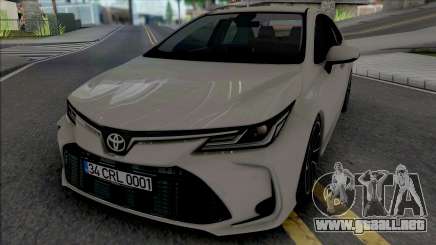 Toyota Corolla 2020 Hybrid para GTA San Andreas