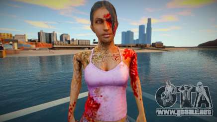 Chica - zombies del juego Resident Evil para GTA San Andreas