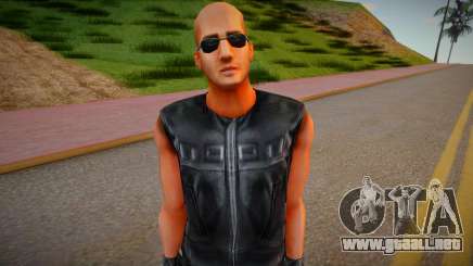 Motociclista de piel para GTA San Andreas