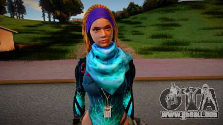 Metro Conflict girl para GTA San Andreas