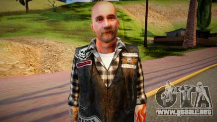 Motociclista 1 de GTA 4 Los Perdidos y Condenados para GTA San Andreas