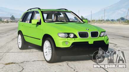 BMW X5 4.8is (E53) 2005〡add-on v1.1 para GTA 5