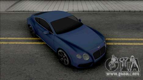 Bentley Continental GT V8 para GTA San Andreas