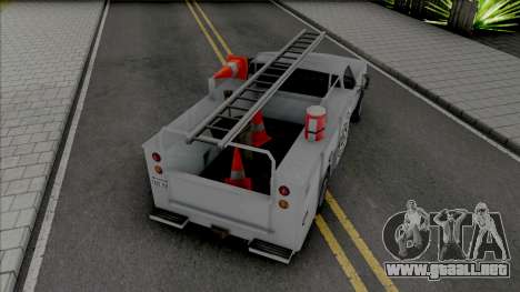 Improved Utility Van para GTA San Andreas