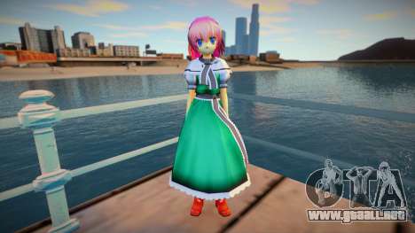 Alice Margatroid v1 para GTA San Andreas