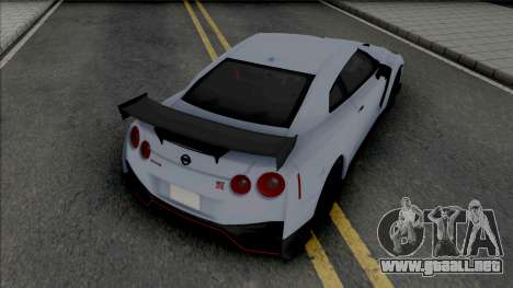 Nissan GT-R R35 Nismo para GTA San Andreas