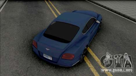 Bentley Continental GT V8 para GTA San Andreas