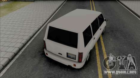Moonbeam (Standard Van) para GTA San Andreas