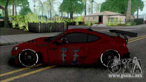 Subaru BRZ Rocket Bunny Susan & Mary para GTA San Andreas