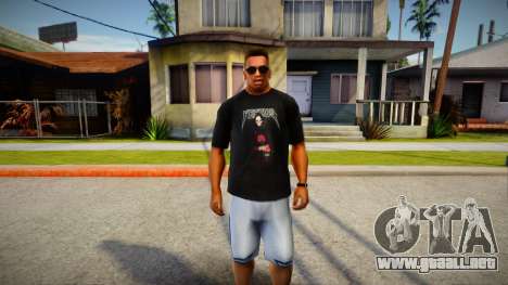 Yeezus T-Shirt para GTA San Andreas