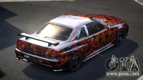 Nissan Skyline R34 PSI-U S4 para GTA 4