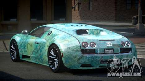 Bugatti Veyron PSI-R S8 para GTA 4