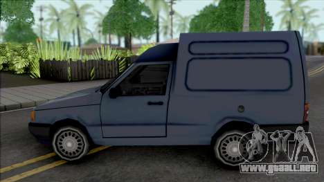 Fiat Fiorino Van [VehFuncs] para GTA San Andreas