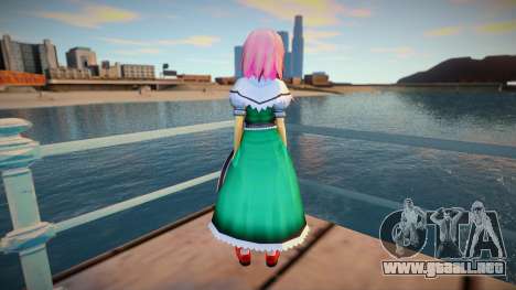 Alice Margatroid v1 para GTA San Andreas