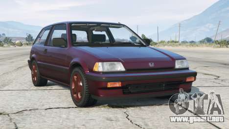 Honda Civic hatchback 1986〡add-on